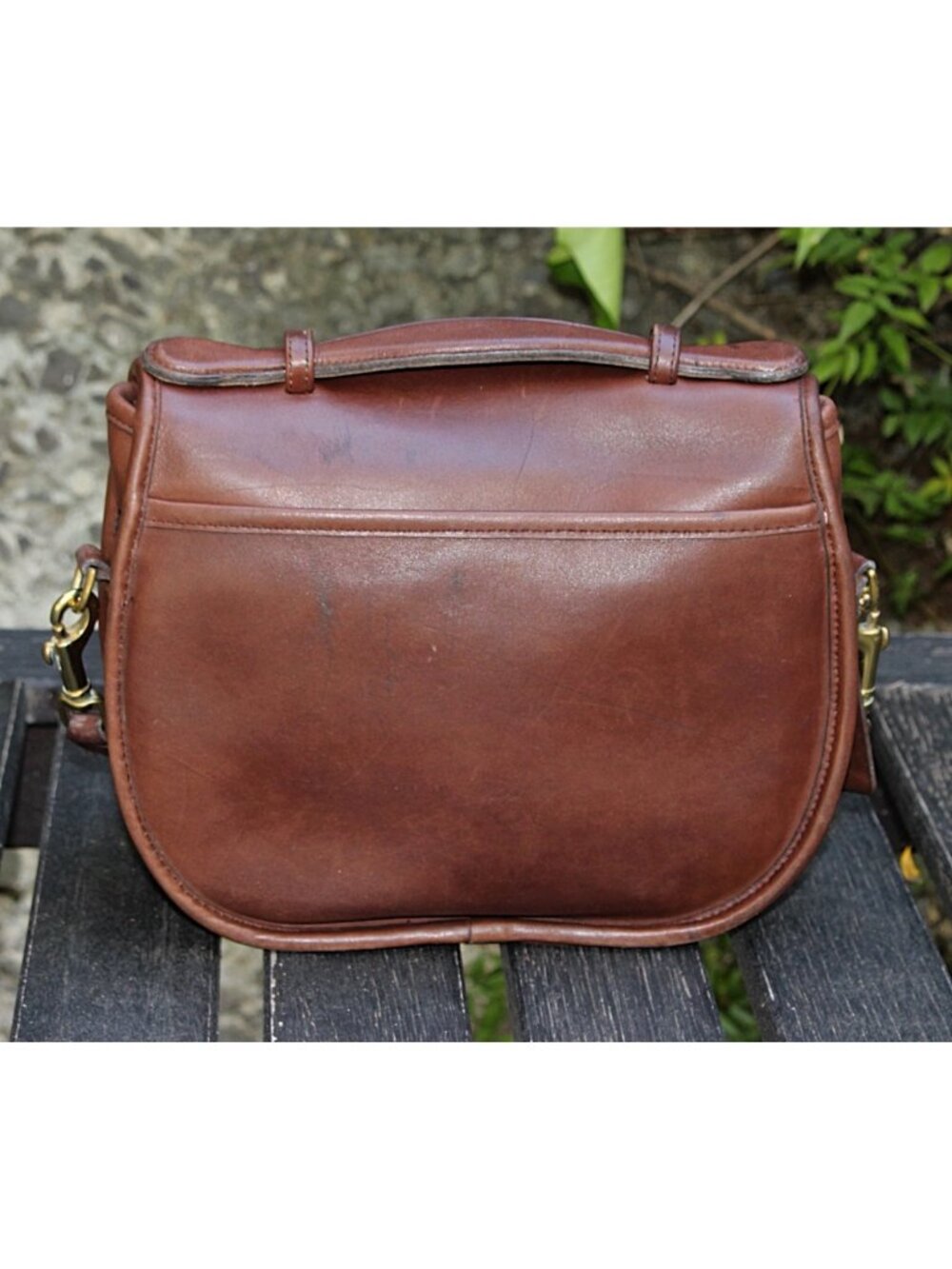 Coach Vintage - Plaza Bag 9860 in Mahogany, Pre-1994, USA - Picture 2 of 15